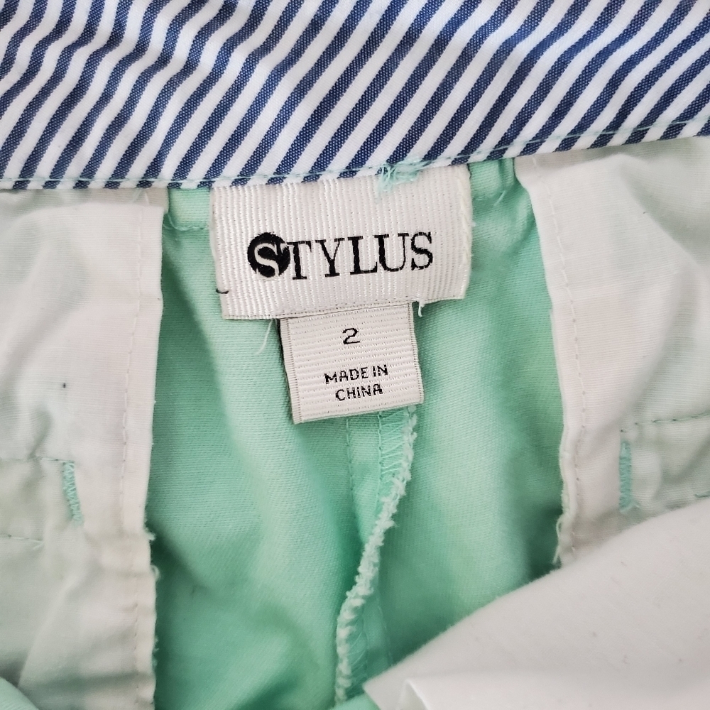 Stylus Mint Green Shorts 2 - Picture 4 of 10